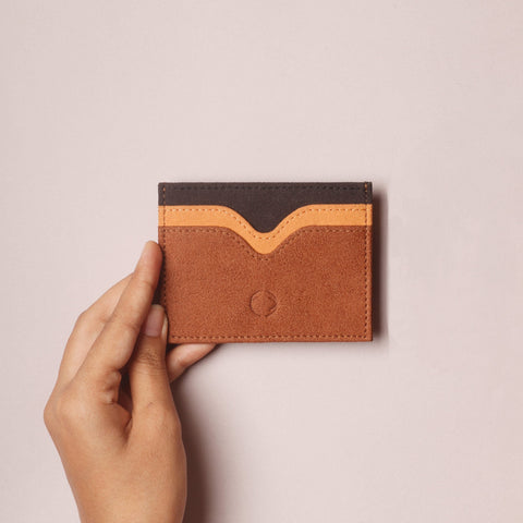 Poca Brown Card Holder