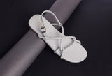 Men Corda Grey  | Hunter Braid Style Summer Casual Sandals - Paaduks