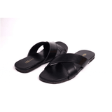 Men Philly Black | Casual Vegan Summer Slide-ins - Paaduks