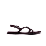 Men Corda Dark Brown | Hunter Braid Style Summer Casual Sandals - Paaduks