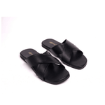 Men Philly Black | Casual Vegan Summer Slide-ins - Paaduks