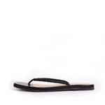 Women Nod - Black | Metal-Golden Braid-style Flats