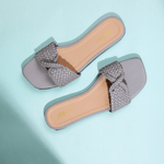 Women Yaku - Grey | Summer Casual Flats