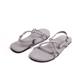 Men Corda Grey  | Hunter Braid Style Summer Casual Sandals - Paaduks