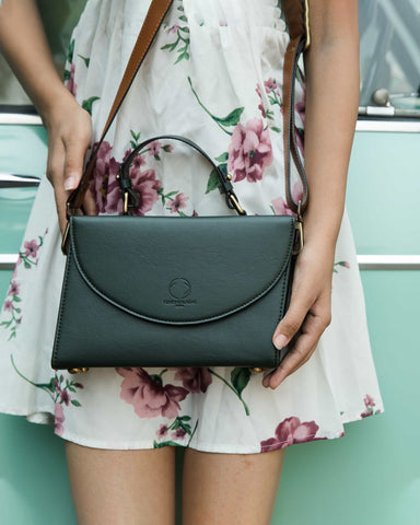 Ralee Green Sling Bag