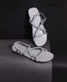 Men Corda Grey  | Hunter Braid Style Summer Casual Sandals - Paaduks