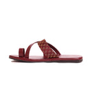 Kash Crimson | Multi Occasion Wear-On Flat